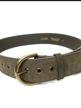 J. Crew Brown Suede Belt